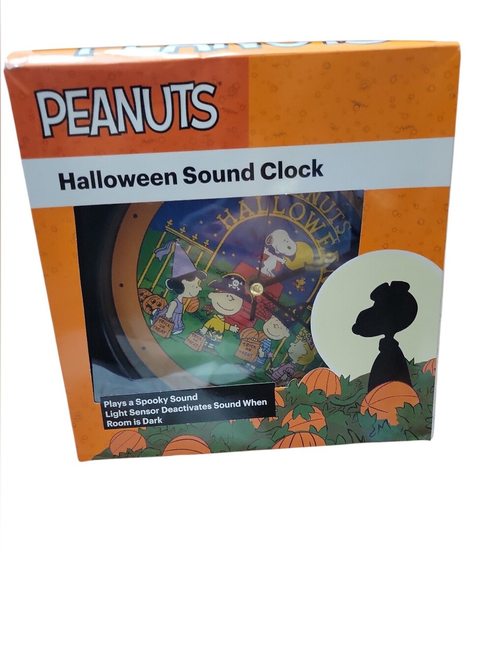 Peanuts Halloween Sound Clock